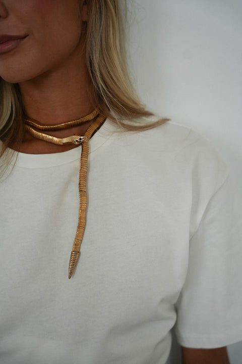 Polline doré - Collier serpent