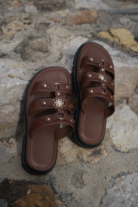 Madeline camel - Mules soleil