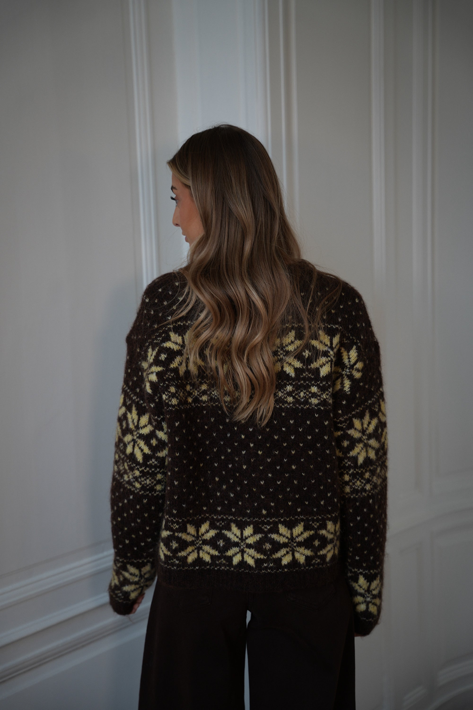 Teddy chocolat - Pull doux