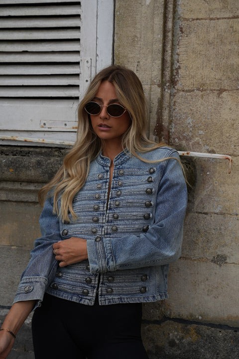 Ynes bleue - Veste en jean