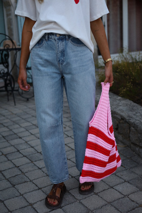 Malo bleu - Jean mom