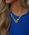 Bella doré - Collier acier