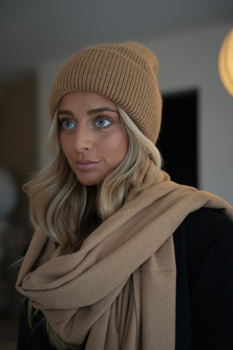 Aveline camel - Bonnet doux