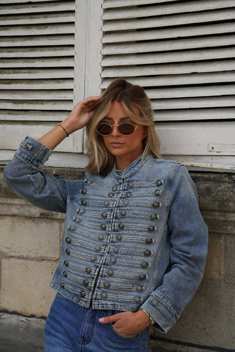 Ynes bleue - Veste en jean