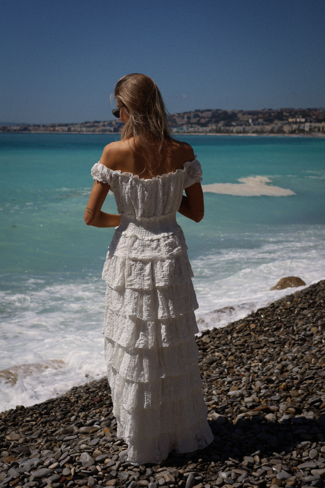 Charlene blanche - Robe longue