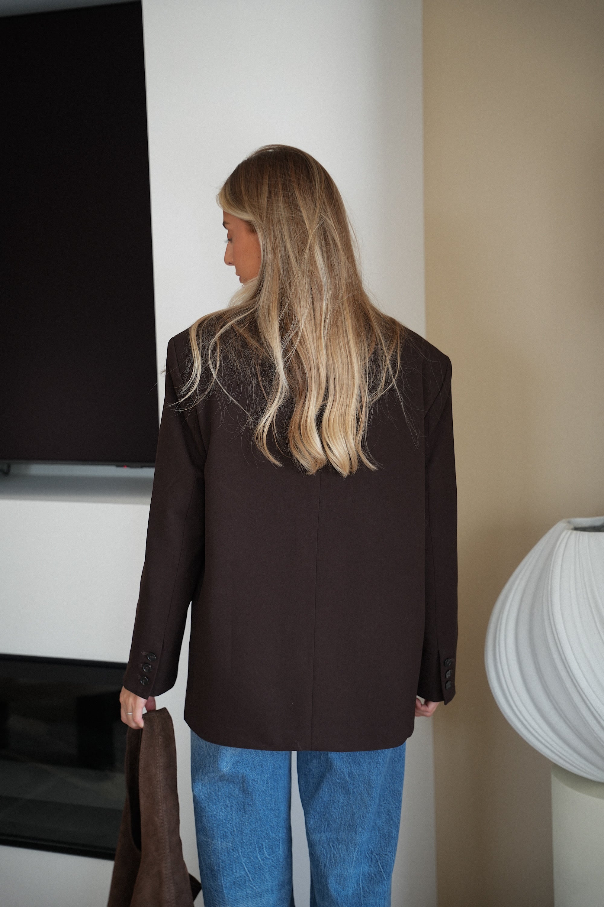 Grayce chocolat - Veste blazer
