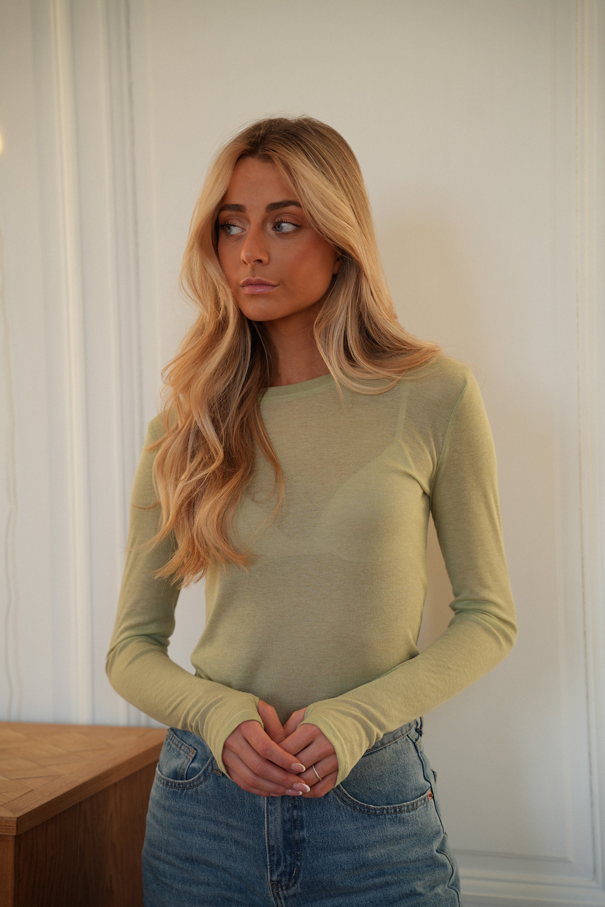 Gael vert - T-shirt manches longues