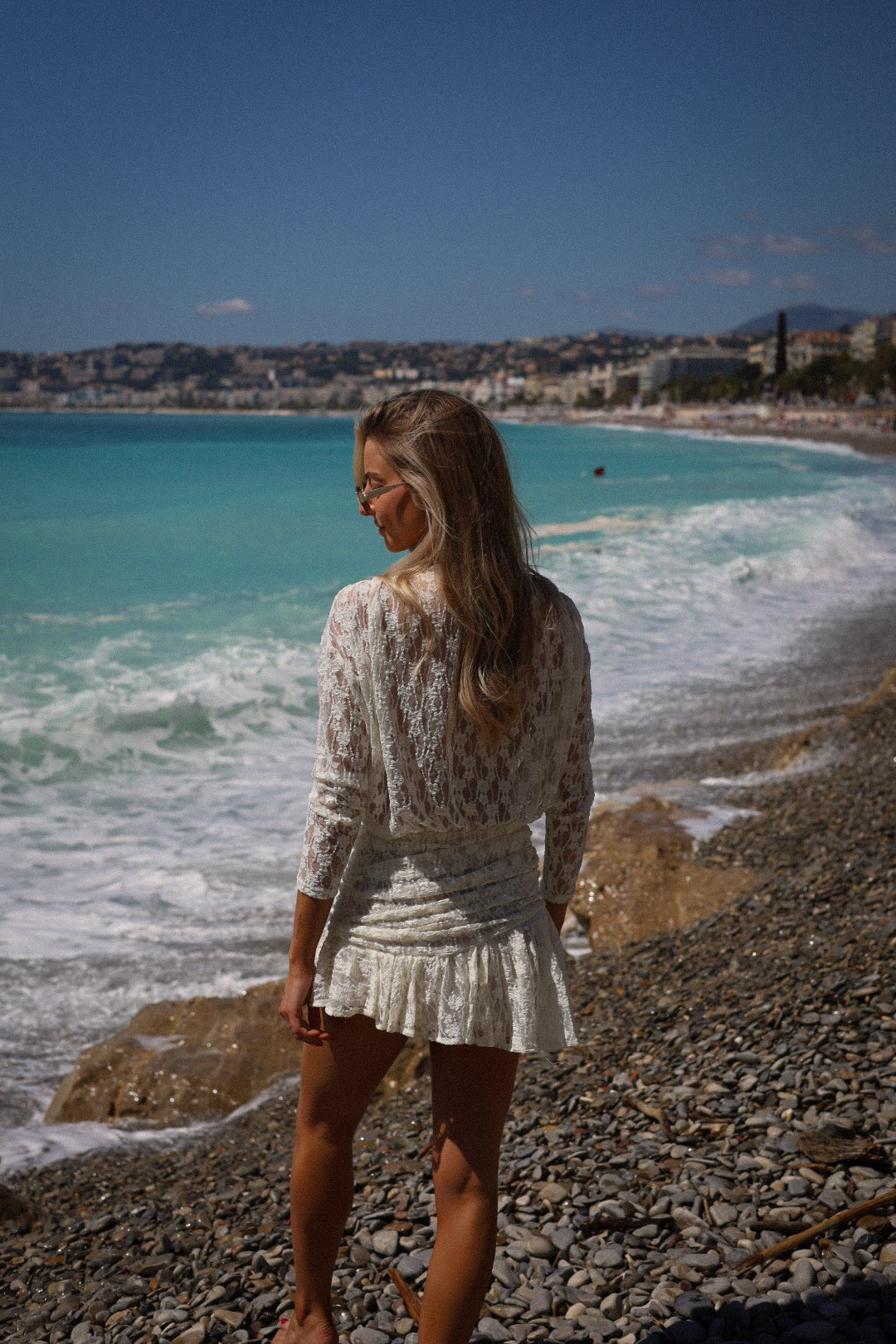 Liv écrue - Robe dentelle