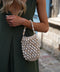 Suzana beige - Sac perlé