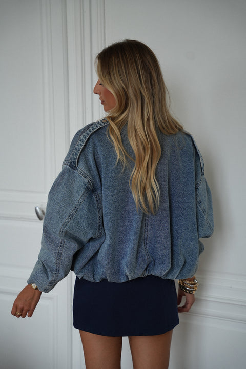Donia bleue - Veste en jean