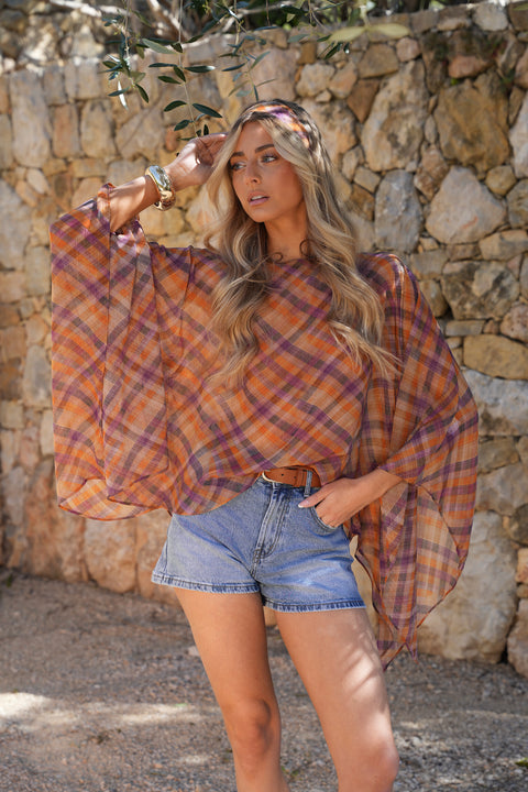 Virginia colorée - Blouse fluide