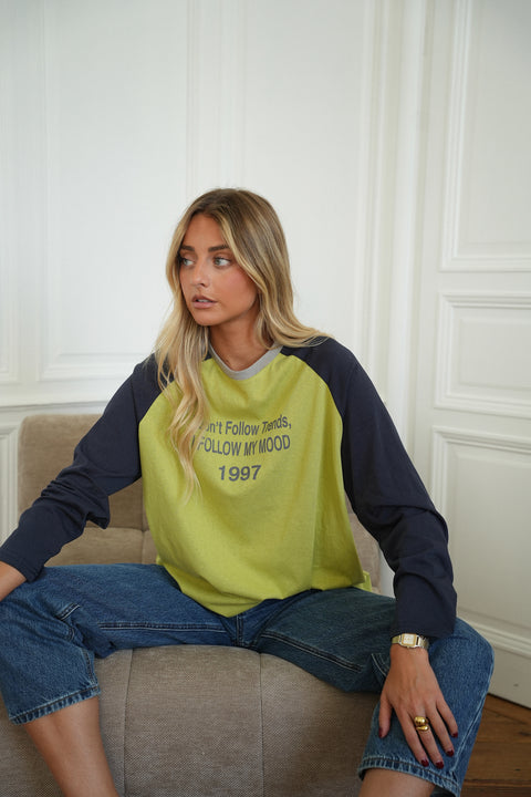 Clémence vert - Top manches longues