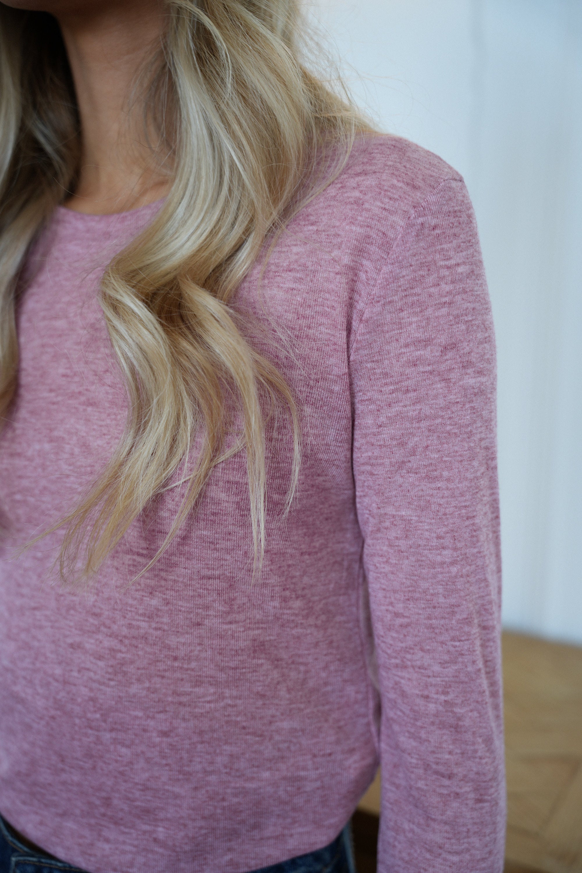 Gael rose - T-shirt manches longues