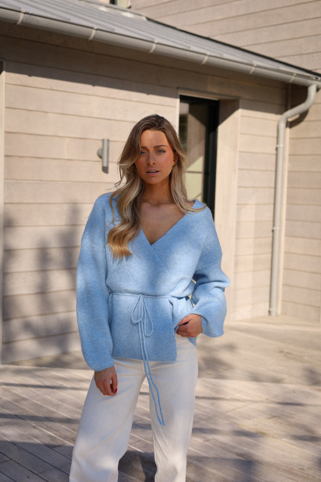 Roma bleu - Gilet doux