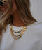 Moly doré - Collier acier