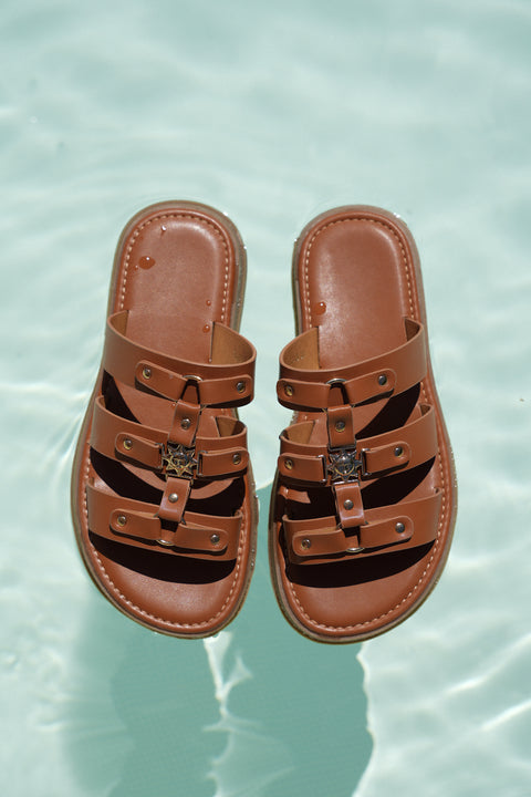 Livia camel - Mules soleil