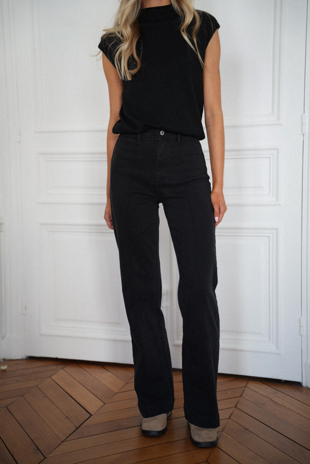 Moka noir - Jean droit