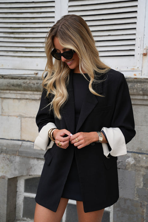 Loly noire - Veste blazer