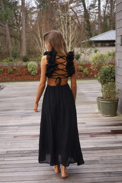 Diane noire - Robe longue