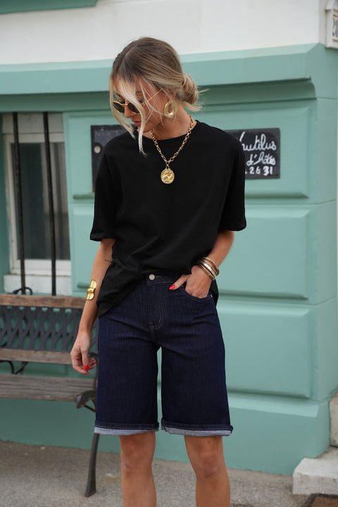 Nell brut - Bermuda en jean