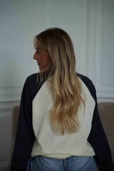 Evelina crème - Top manches longues