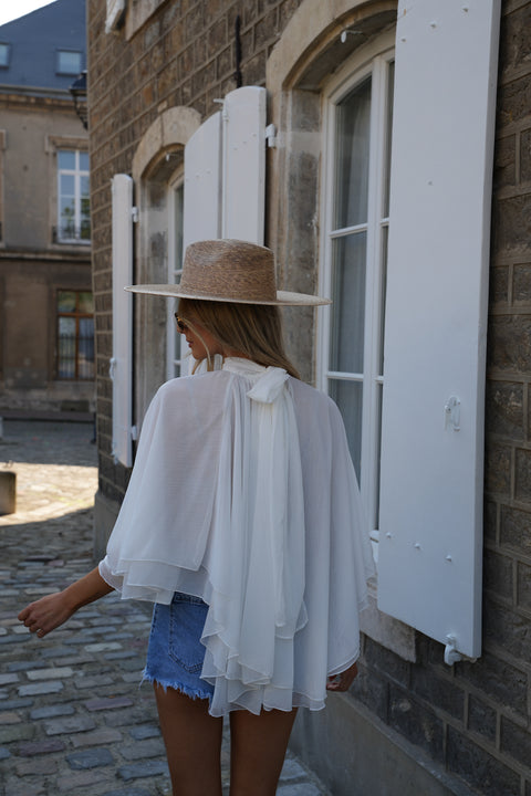 Lucia blanche - Blouse fluide