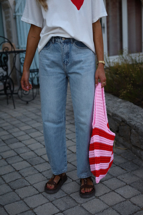 Malo bleu - Jean mom