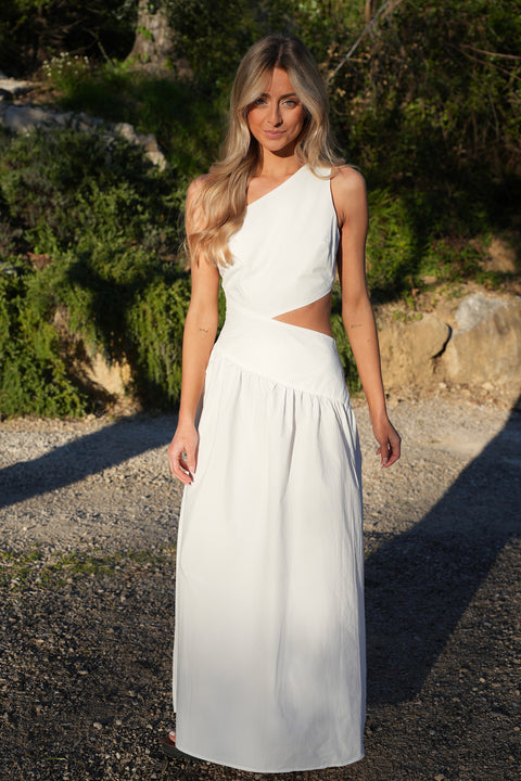 Émeline blanche - Robe longue