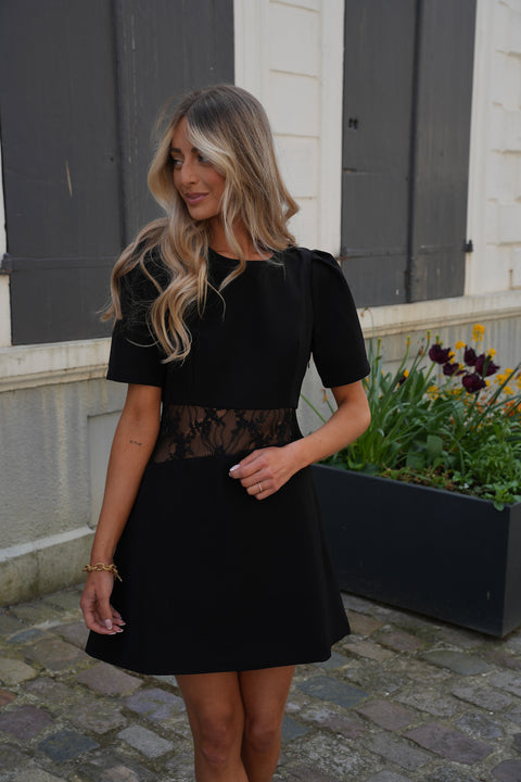 Castille noire - Robe dentelle