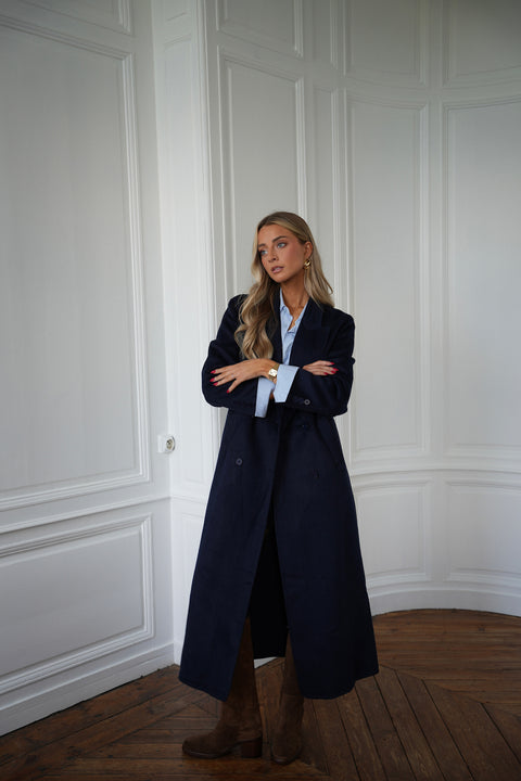 Isis marine - Manteau long