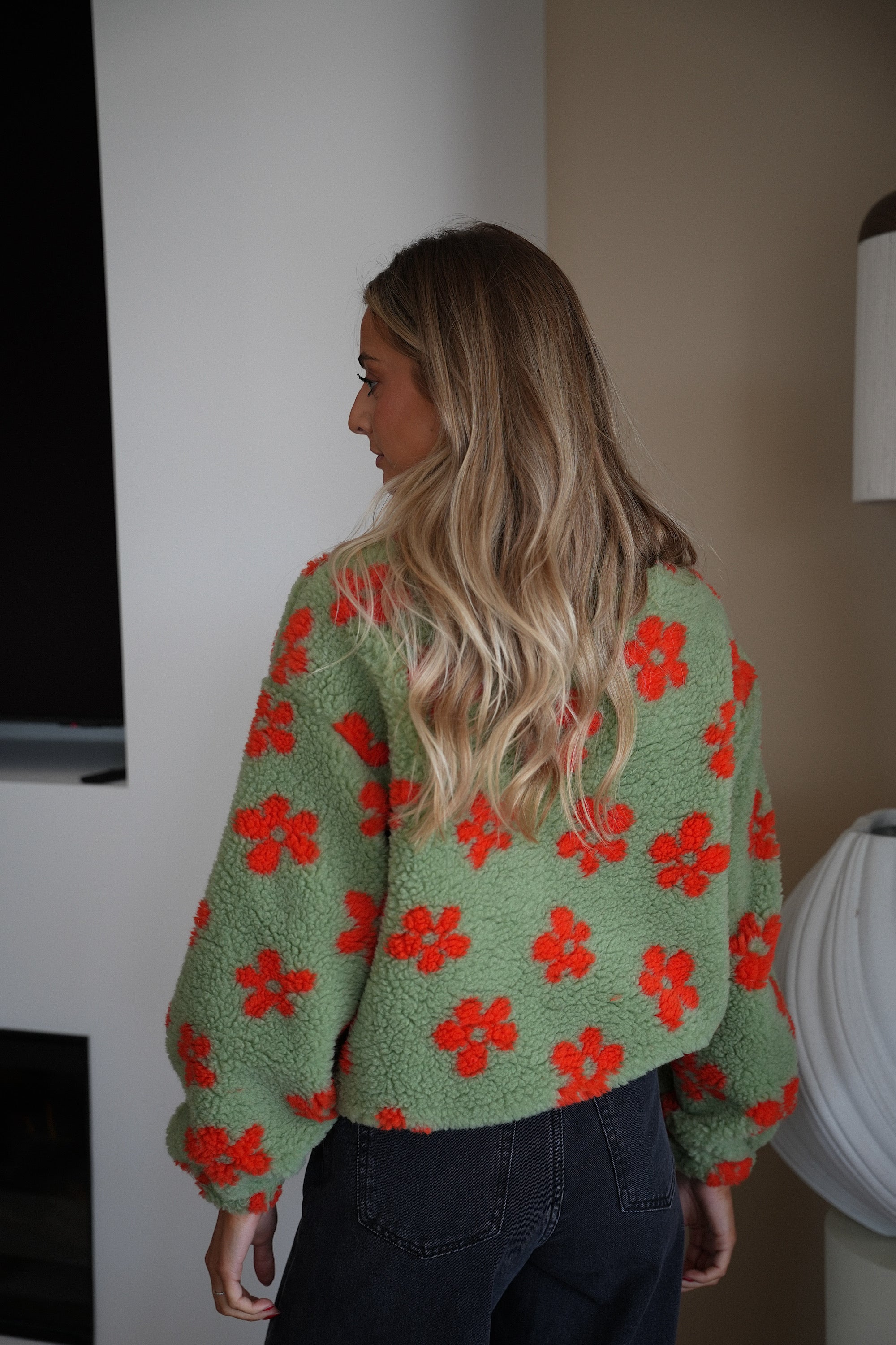 Lisa verte - Veste polaire