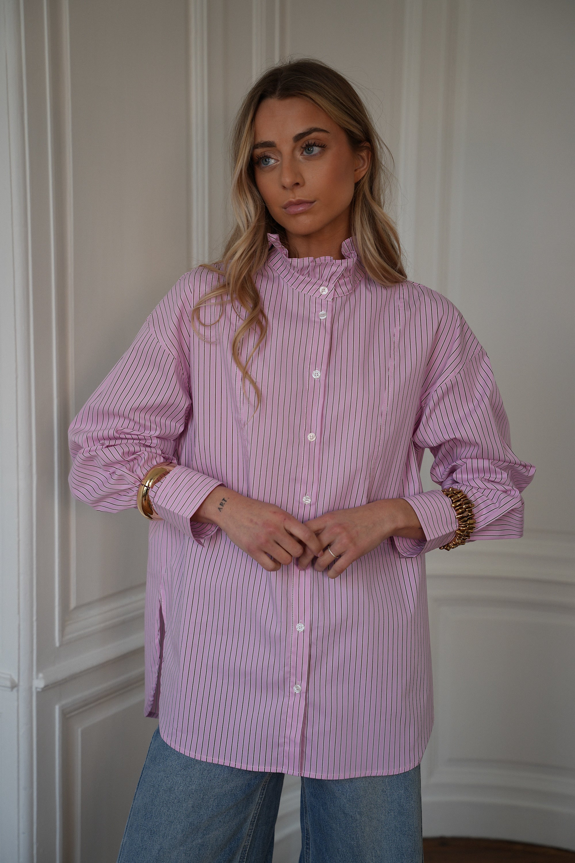 Evane rose - Chemise ample