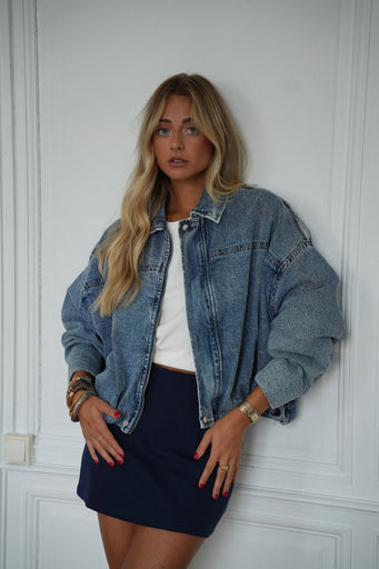 Donia bleue - Veste en jean