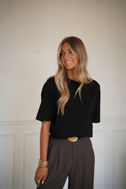 Soline noir - T-shirt ample