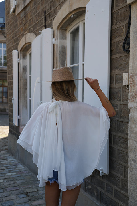 Lucia blanche - Blouse fluide