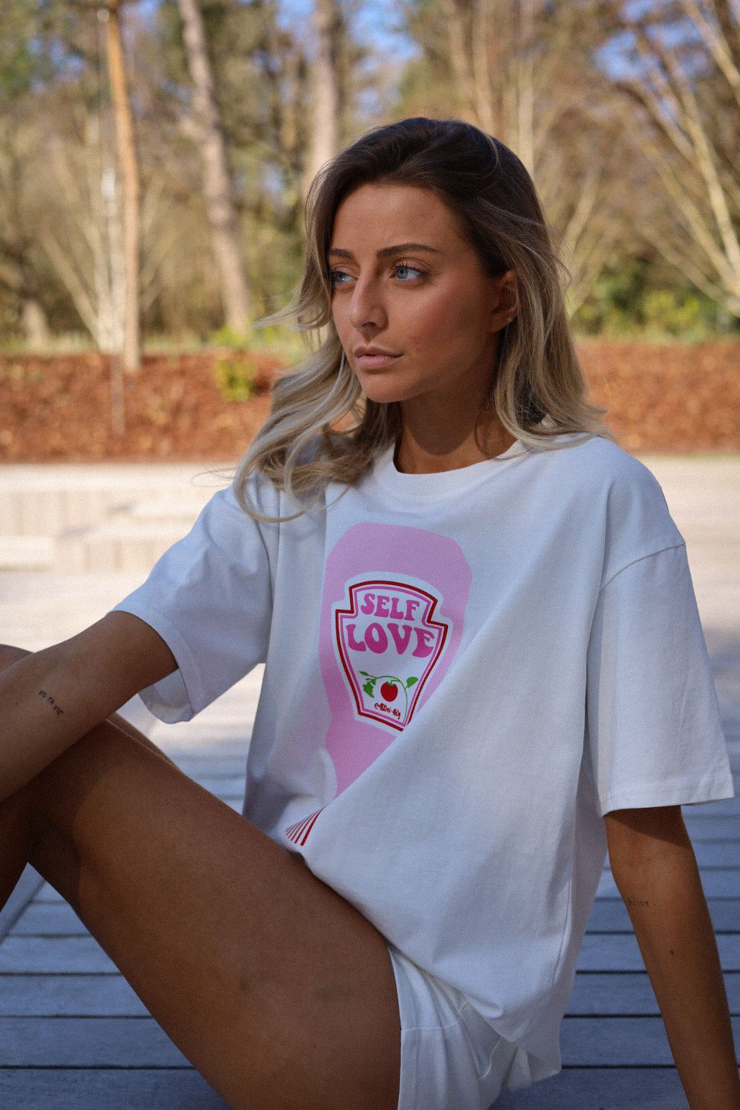 Hanz blanc - T-shirt imprimé