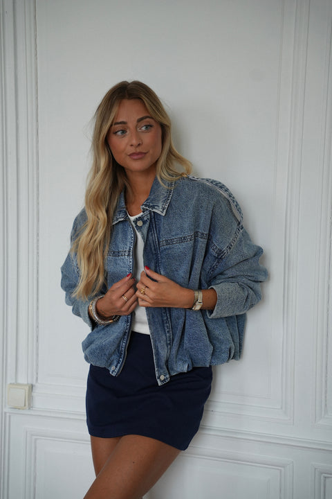 Donia bleue - Veste en jean