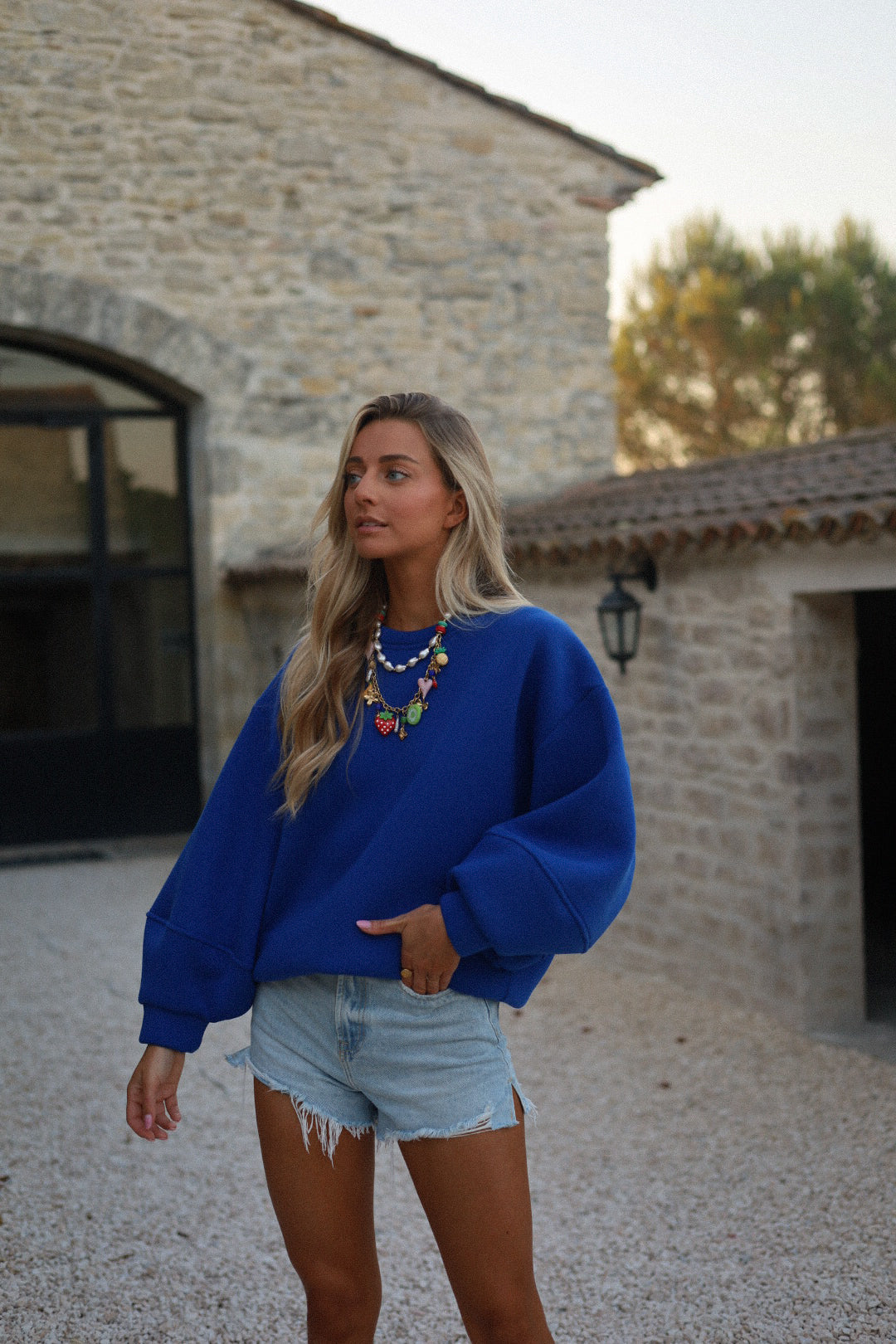 Jessika bleu - Sweat-shirt