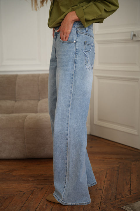 Alane bleu - Jean étoiles