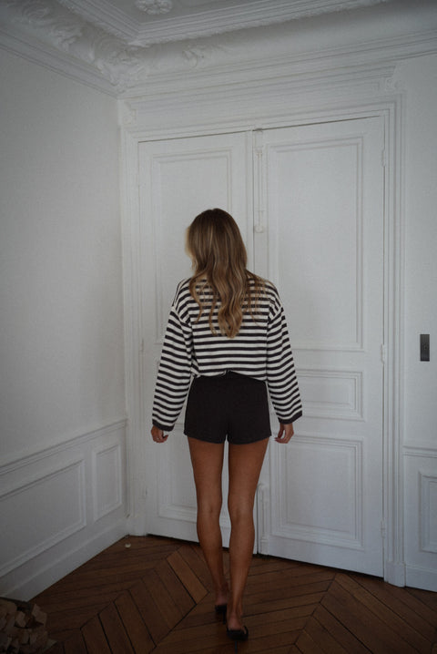 Cléo chocolat - Jupe short