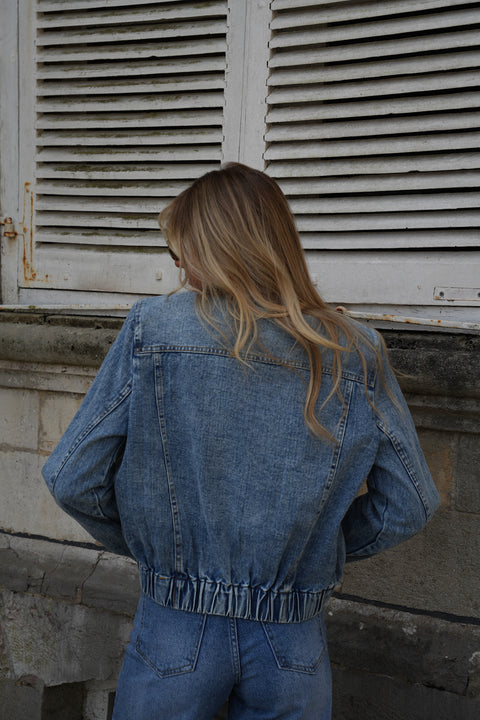 Camille bleue - Veste en jean
