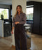 Assia prune - Pantalon droit