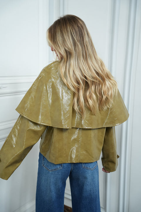 Dori olive - Veste vernie