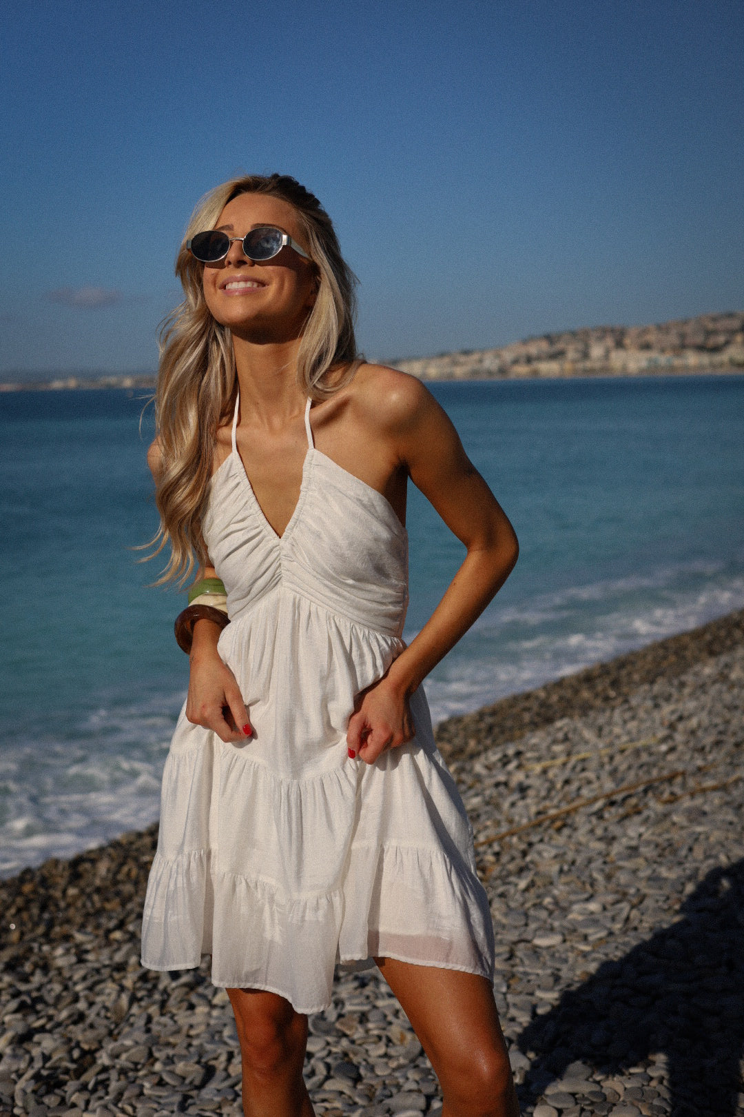 Maxine blanche - Robe fluide