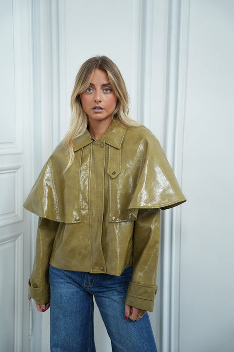 Dori olive - Veste vernie