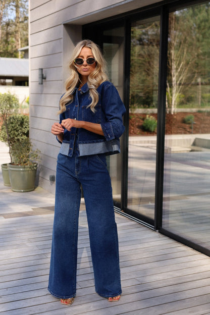Claudy bleue - Veste jean