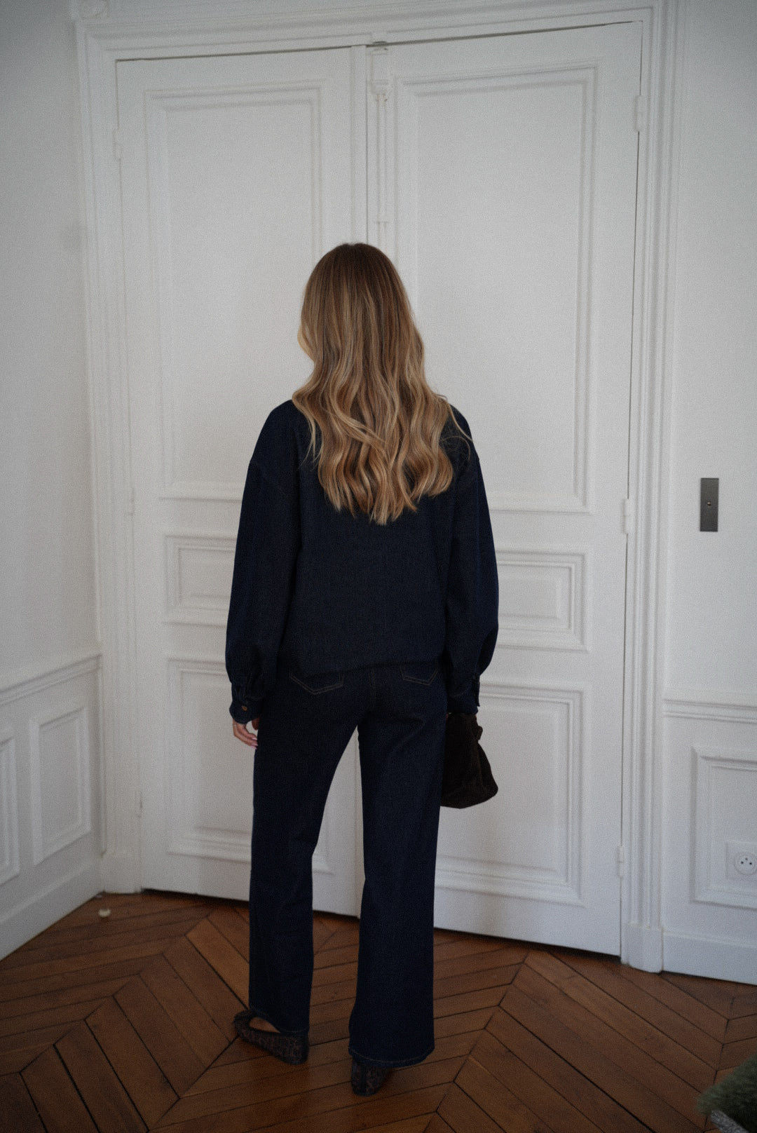 Cloé brut - Blouse en jean