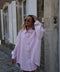 Kléo rose - Veste oversize