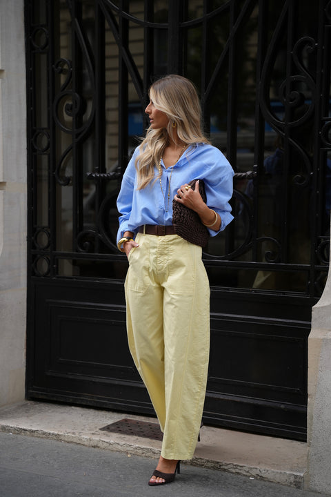 Jay jaune - Pantalon ballon