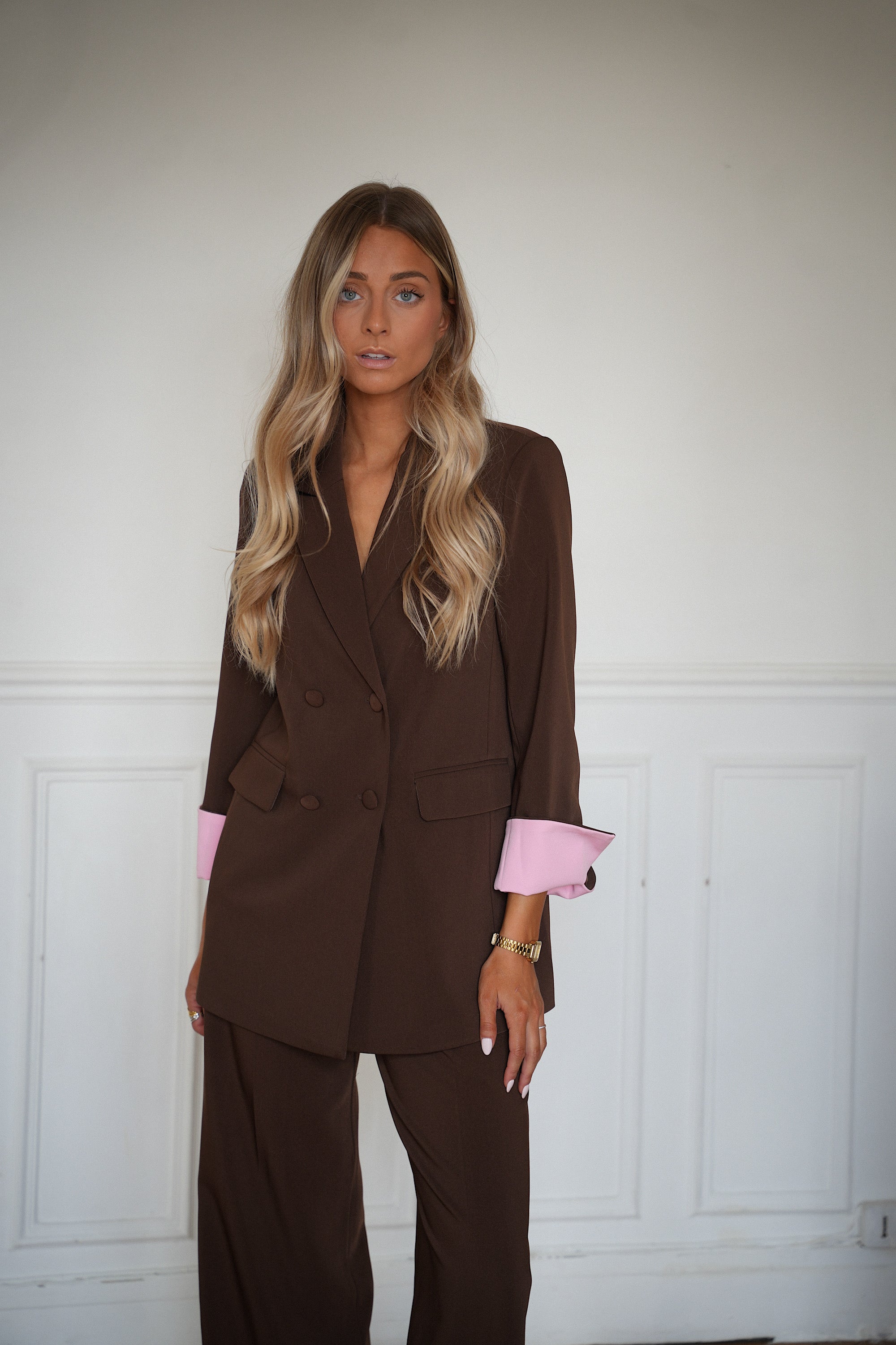 Bonnie chocolat - Veste blazer